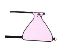 BESTonZON Bavoir Imperméable pour Chien Ajustable en Polyester, Protection Ventrale Légère XS, Motif à Carreaux Rose, Usage Extérieur pour Chiots et Chiens