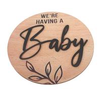 BESTonZON Bébé Porte Signe Décoration Bébé Nom Signe Numéro De Maison Signe Nouveau-Né Signes Bébé Arrivée Signes Signe De Naissance Bébé Annonces De Naissance Bébé Annonce Signes