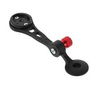 BESTonZON Bike Computer Mount Aluminum Alloy Stable Front Bracket with Adjustable Screw for Mountain and Road Bikes Secure Speedometer Holder