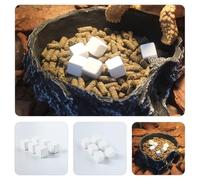 BESTonZON Blocs De Calcium pour Reptiles Et Tortues Naturel, Supplément Minéral pour Aquarium, 6 Cubes De Calcium en Bloc, Entretien Aquarium Et Alimentation Animale, Reptiles Et Tortues Adultes