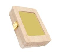 BESTonZON Boîte à Souvenirs Bois Pour Dents De Lait Coffret De Conservation Pour Cheveux Et Dents De Garçon Fille Pour Souvenirs Enfance Baptême Avec Espace Pour Notes Et Dates