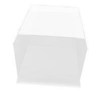 BESTonZON Boîte Affichage Transparente pour Figurines Vitrine de Rangement pour Modèles pour Protection Exposition de Vos Collections