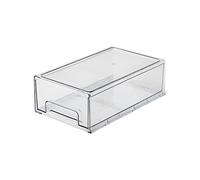 BESTonZON Boîte De Rangement du Réfrigérateur Contenants De Légumes pour Réfrigérateur Distributeur De Conteneur Contenant Transparent Bacs De Congélateur Tiroir en Plastique