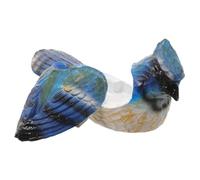 BESTonZON Boîte de Rangement Extérieure pour Clés Jardin Cache Clé Réaliste Forme de Oiseau Décoratif pour Jardin et Cour