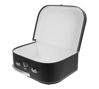 BESTonZON Boîte Présent de Fête en Couleur Bleu Foncé, Petite Valise de Rangement Portable pour Mariage, Boîte D'emballage Decorative et Conteneur D'emballage Pratique pour Bonbons et