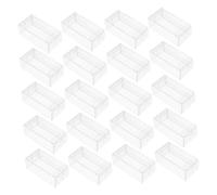 BESTonZON Boîtes De Rangement Transparentes Pour Jouets Lot De 120 30x40x82mm Protection Et Pvc Organisateur De Mini Jouets Pour Collectionneurs Et Présents