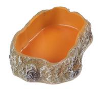 BESTonZON Bol Alimentation Résine pour Reptiles Bol Eau Tortues et Lézards Mangeoire Résistante et Facile à Nettoyer pour Terrarium Petits Animaux Terre et Gecko