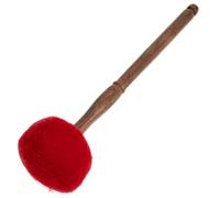 BESTonZON Bol Chantant Bois avec Feutre Rouge Baguette de Percussion Tibétaine pour Bol Tibétain Accessoire de et Relaxation
