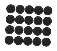 BESTonZON Bouchons en Caoutchouc pour Tirelire Jouets Garçon Et Filles Diamètre 25 Mm Noir Double Couche Étanchéité Protection Économies Lot 20 Pièces