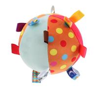BESTonZON Boule De Préhension Douce Avec Pour Nourrissons Jouet Sensoriel Éducatif En Peluche Développement Motricité Balle Colorée Pour Jeux D'intérieur 1 Pièce