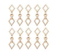 BESTonZON Boutons Cheongsam à Coudre en Alliage 37 MM Petit Modèle Finition Dorée Claire 20 Paires D’Attaches de Vêtements DIY pour Col Montant Cape et Accessoires Vestimentaires Faits