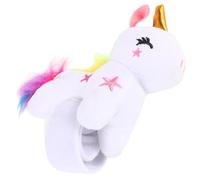 BESTonZON Bracelet à Claquer Licorne En Peluche Décoratif Pour Fête, Uni Taille Unique, Coton Pp Doux, Léger Et Confortable, Présent D’anniversaire Ou Fête,