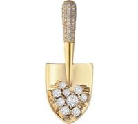 BESTonZON Broche en Alliage de Petite Pelle Épingle à Vêtements pour Femme Accessoire Mode Élégant et Solide Présent pour Noël et Occasions Spéciales Bijou Scintillant pour Pull