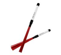 BESTonZON Brosses pour Batterie Jazz Nylon Compactes Accessoires de Percussion Portables Baguettes pour Caisse Claire et Pratique Acoustique