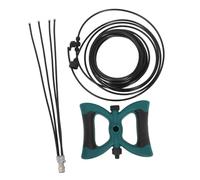 BESTonZON Brumisateur De Jardin Portable pour Terrasse Et Patio, Système De Refroidissement par Brumisation Kit Tuyau 10 M, Diffuseur De Brume Rafraîchissante pour Extérieur, Base Stable Adaptable