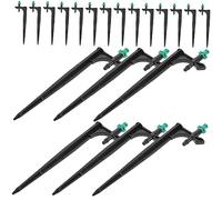 BESTonZON Buse de Pulvérisation Réglable 180° pour Jardin Lot de 20 d'Arrosage à Pointes pour Plantes Système d'Irrigation Automatique Potagers Matériau et Solide