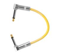 BESTonZON Câble de Raccordement Guitare Électrique Bruit Câble Patch Pédale Effet PVC avec Tête Compact pour Clair et Performances Live