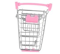 BESTonZON Caddie Miniature Rose pour Garçon Fille Accessoire pour Jeux De Rôle Et Découpage Miniature Éducatif pour Garçons Et Filles