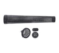 BESTonZON Cage à Anguilles Réutilisable en Plastique Solide, Filets à Crevettes et Poissons Pratiques, Lot de 2 Set de Pièges Portables pour Pêche en Rivière et Étang, Piège à Appâts