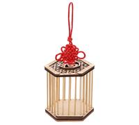 BESTonZON Cage à Sauterelles Habitat Extérieur Cage à en Bois Six Pans pour Observation D'insectes Amateurs Et Garçon Et Filles