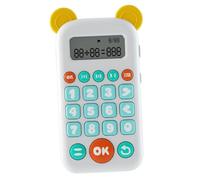 BESTonZON Calculatrice Éducative Mathématiques Orale pour Garçon Fille Bleu Apprentissage Calcul Arithmétiques Sécurité sans Batterie