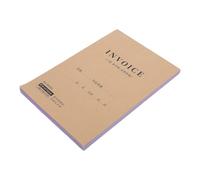 BESTonZON Carnet de Reçus Anglais 2 Parties 100 Pages pour Petites Entreprises, Formulaire Facture Commerciale, Registre Factures Fiscales, Bloc de Photocopie, Gestion Commandes Bureau