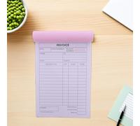 BESTonZON Carnet de Reçus Commerciaux Volets Pages pour Petites Entreprises Suivi des Commandes et Facturation Mobile avec Duplication Automatique et Support Rigide