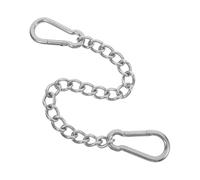 BESTonZON Chaîne Acier Inoxydable pour Fauteuil Suspendu et Hamac Extérieur Extension Robuste avec Mousquetons pour Balançoire de Frappe et Aire de Jeux Installation Rapide