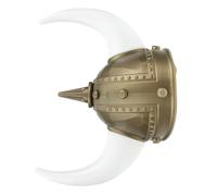 BESTonZON Chapeau à Cornes de Viking Doré 1 Pièce Casque Viking Adulte Décoration de Bal Masqué Chapeau de Fête Costumée et Romain