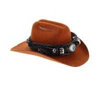 BESTonZON Chapeau Cowboy Western pour Animaux à Lusure Style Cosplay pour Chiens et Accessoire et Confortable pour Photographies et Événements Festifs