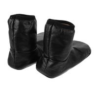 BESTonZON Chaussettes Hautes Doublées Polaire Imperméables en PU Chaussettes Thermiques Épaisses Unisexes Taille 40-42 Antidérapantes avec Semelle Renforcée pour Randonnée Hivernale et