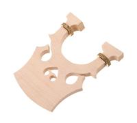 BESTonZON Chevalet de Violoncelle Réglable en Bois D'érable 3/4 Options de Pont Haut et Bas, Conçu pour Performance et Écoles
