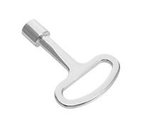 BESTonZON Clé Multifonctionnelle pour Vanne de Gaz 27 Pouces en Alliage de Zinc Compatible 1/4 et 5/16 Clé pour Compteur D’Eau et Purgeur de Radiateur Outil Compact pour Usage