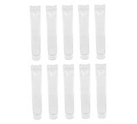 BESTonZON Clip de Mise en Forme de Lame Plantes Support de Plante en Pot Ajustable des Stands pour Fil torsadé Robuste Attacher Les Fils de câbles Plastique Transparent