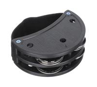 BESTonZON Cloche Boîte Tambour Percussion Musicale Tambourin Pied Tambourin Instrument De Percussion Pied Tambour Musical Cloches pour Pieds Instrument De Musique Tambour Jouet Tambour Pied