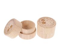 BESTonZON Coffret De Rangement Pour Dents De Bébé En Bois 2 Pièces Pour Garder Les Dents Perdues Des Enfants