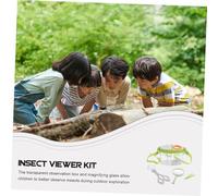 BESTonZON Coffret Dobservation Insectes Portable avec Boîte et Outils de Capture pour Garçon Fille Kit Dexploration Extérieur Sécurisé et pour Léducation Scientifique et Lobservation Plein