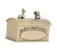 BESTonZON Coffret Rangement Dent De Lait Garçon Fille Boîte Métal Souvenirs Dents Perdus Contenant Compact Léger Facile Transporter