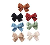 BESTonZON Collection Dépingles À Cheveux 7 Pièces Pinces À Cheveux En Laine Pinces À Cheveux Polyvalentes Pour Enfants Couleur Aléatoire
