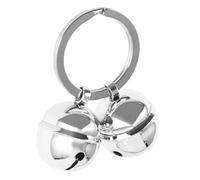 BESTonZON Collier à Cloche pour Animaux de Compagnie Accessoire Multifonctionnel pour et Chiens avec Grelots pour Entraînement de Clochettes Nickelées et Argentées Accessoire Élégant pour