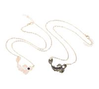 BESTonZON Collier Poissons Koi Assorti pour Couples Collier Amitié Ying Yang Poisson Pendentif Couple sans Marque