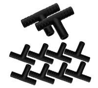 BESTonZON Connecteurs De Fontaine De Bureau 8 Mm 10 Pcs Raccords en Plastique pour Tuyaux d'eau Séparateur t pour Cascade De Table, Usage Intérieur Et Décoration Zen