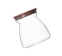 BESTonZON Contenants De Céréales Distributeur De Céréales Récipients Avec Couvercles Pots Stockage Bocaux En Verre Avec Couvercles Terrariums Des Bac à Légumes