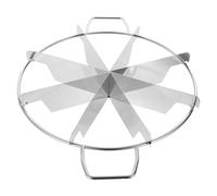 BESTonZON Coupe-gâteau Trancheuse Ronde en Acier Inoxydable Argenté Outil Polyvalent Découpe Précise et Solide pour Cheesecake et Dessert pour Événements et Usage Domestique