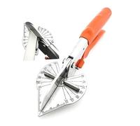 BESTonZON Coupeur D'angle Matériau En Acier Ciseaux Multifonctions Ciseaux Pour Bricoler Cisailles à Goulotte Cisaille à Onglet Cisaille à Bois Van Staal Vr Charpente Manuel