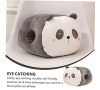 BESTonZON Coussin Chauffe Multifonctionnel Oreiller Décoratif Doux pour Bureau et Maison Confortable pour Sieste Soutien Dorsal Design Panda