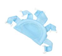BESTonZON Coussin de Bain pour Garçon Fille Filet de Bain Antidérapant Maille Respirante Léger pour Douche