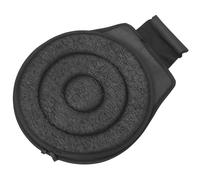 BESTonZON Coussin de Siège Pivotant à 360° pour Voiture Double Anneau Noir Tissu Plissé et EVA Portable et Confortable Adapté Femmes Enceintes et Personnes Âgées Coussin Rotatif