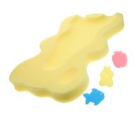 BESTonZON Coussin Éponge De Bain Pour Garçon Fille Tapis De Douche Antidérapant Support De Bain Né Léger Et Facile à Transporter