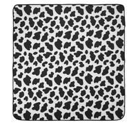 BESTonZON Couverture de toilettage pour Chat : Anti-morsures et Anti-griffures - Douce et Confortable, Cette Couverture à imprimé Vache est idéale pour Couper Les Griffes, soigner et apaiser Les